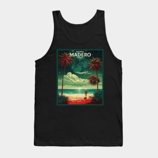 Puerto Morelos Quintana Roo Mexico Vintage Tourism Travel Tank Top